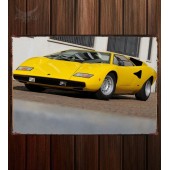 Металлическая табличка Lamborghini Countach LP400